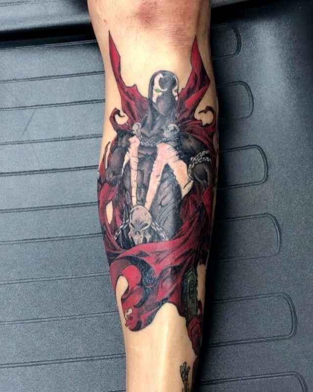 spawn tattoo sleeve